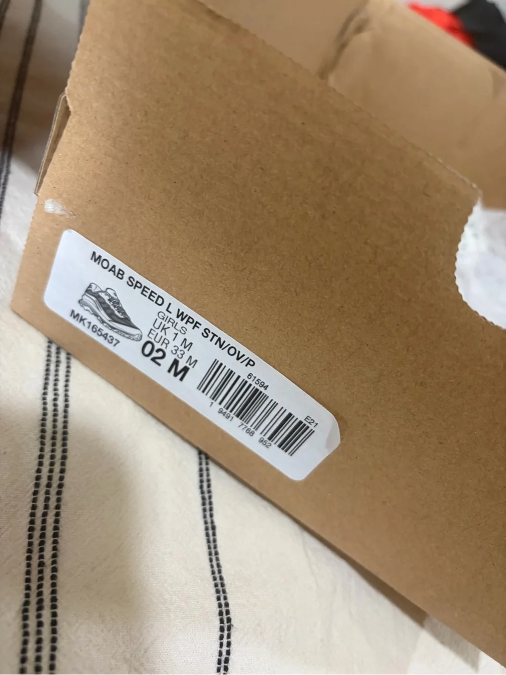 Merrell Kids Gray and Hot Pink Trail Sneakers
